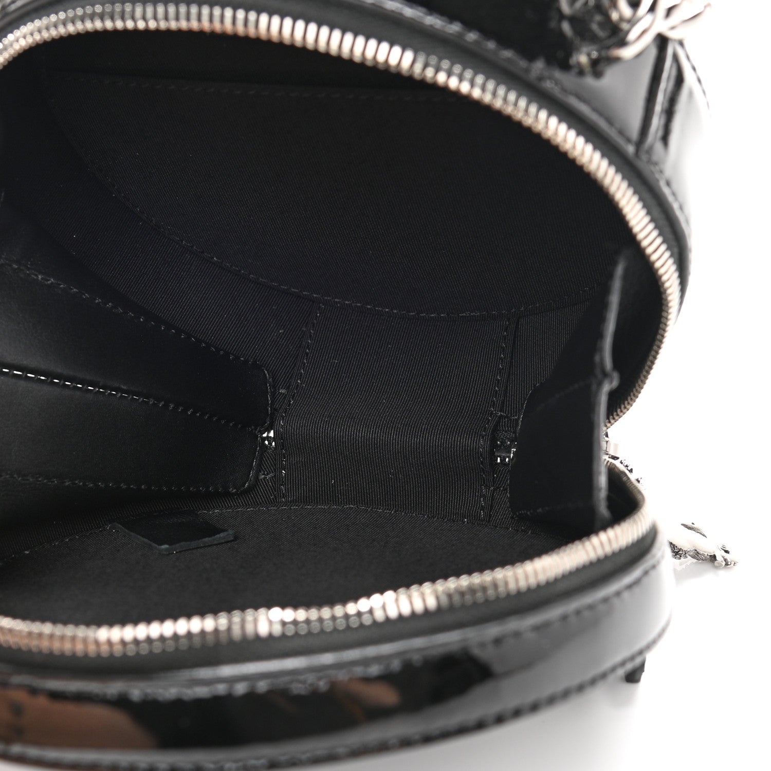 Chanel Patent Round As Earth Evening Bag Black 5 of 11