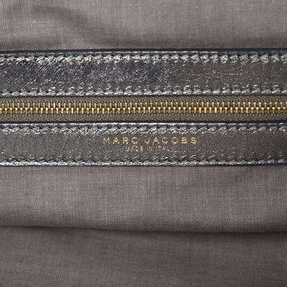 Marc Jacobs Metallic Calfskin Patchwork Stam Silver 7 of 16