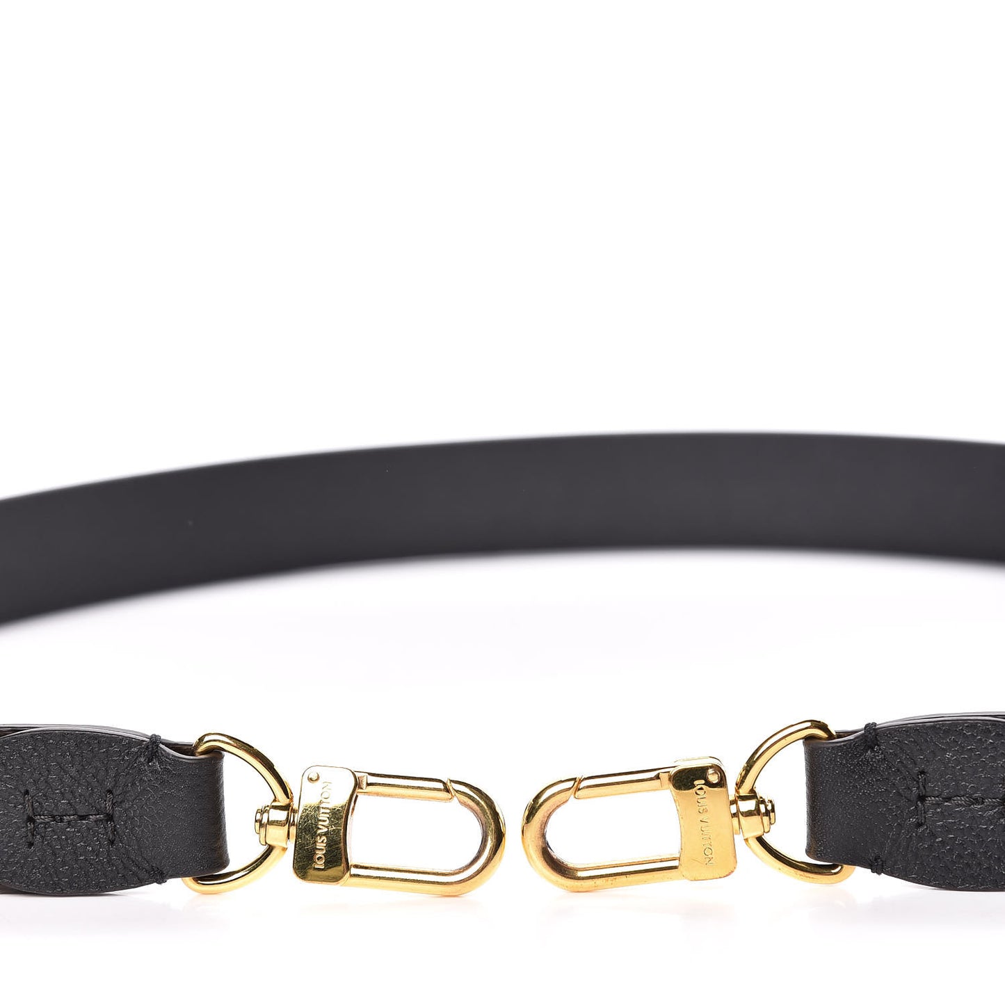 Calfskin Monogram Tournelle Shoulder Strap Black