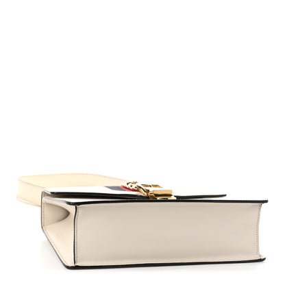 Gucci Calfskin Small Sylvie Shoulder Bag Off White 4 of 12