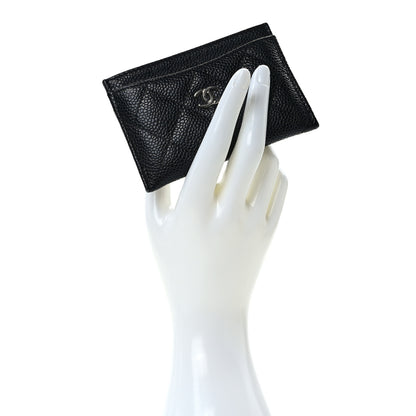 Chanel Caviar Quilted Card Holder Black 2 of 8