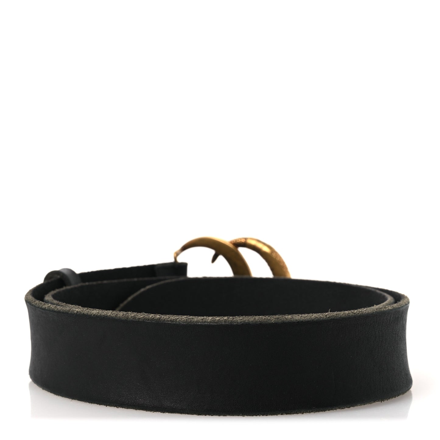 Faded Calfskin Snake Double G 40mm Belt 90 36 Black