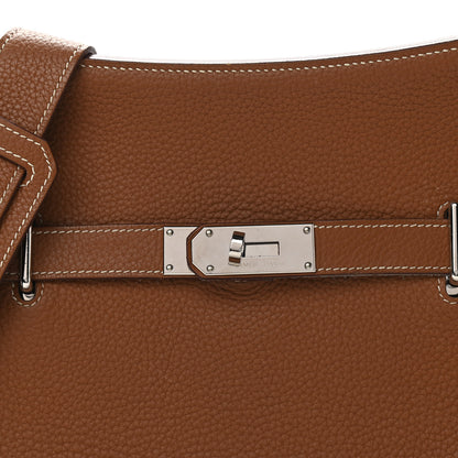 Hermes Taurillon Clemence Jypsiere 31 Gold 8 of 12