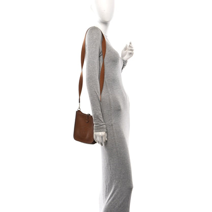 Hermes Taurillon Clemence Evelyne TPM Gold 2 of 12