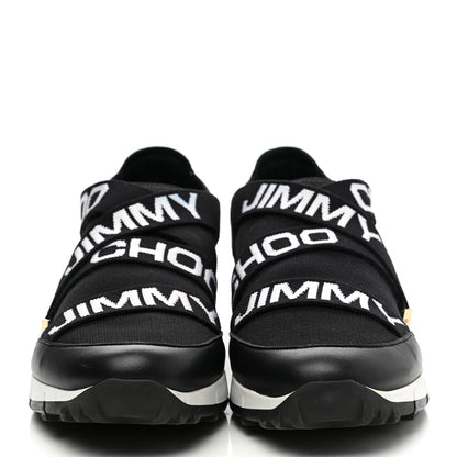 Jimmy Choo Nappa Knit Toronto Slip-On Sneakers 37 Black 2 of 9