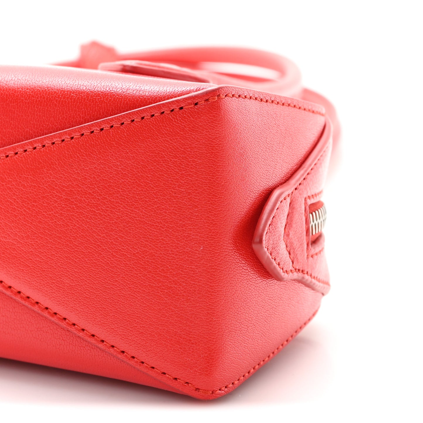 Goatskin Small Le Teckel Bag Rouge