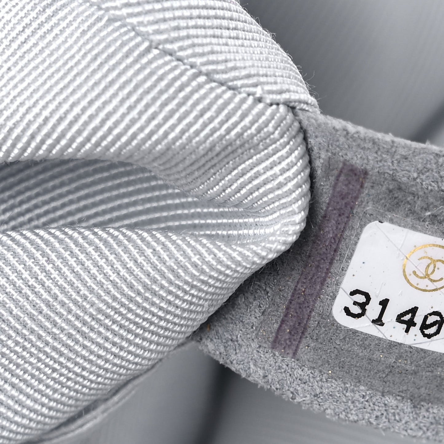 Metallic Goatskin Quilted Medium Chanel 19 Flap Silver