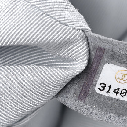 Chanel Metallic Goatskin Quilted Medium Chanel 19 Flap Silver 7 of 13