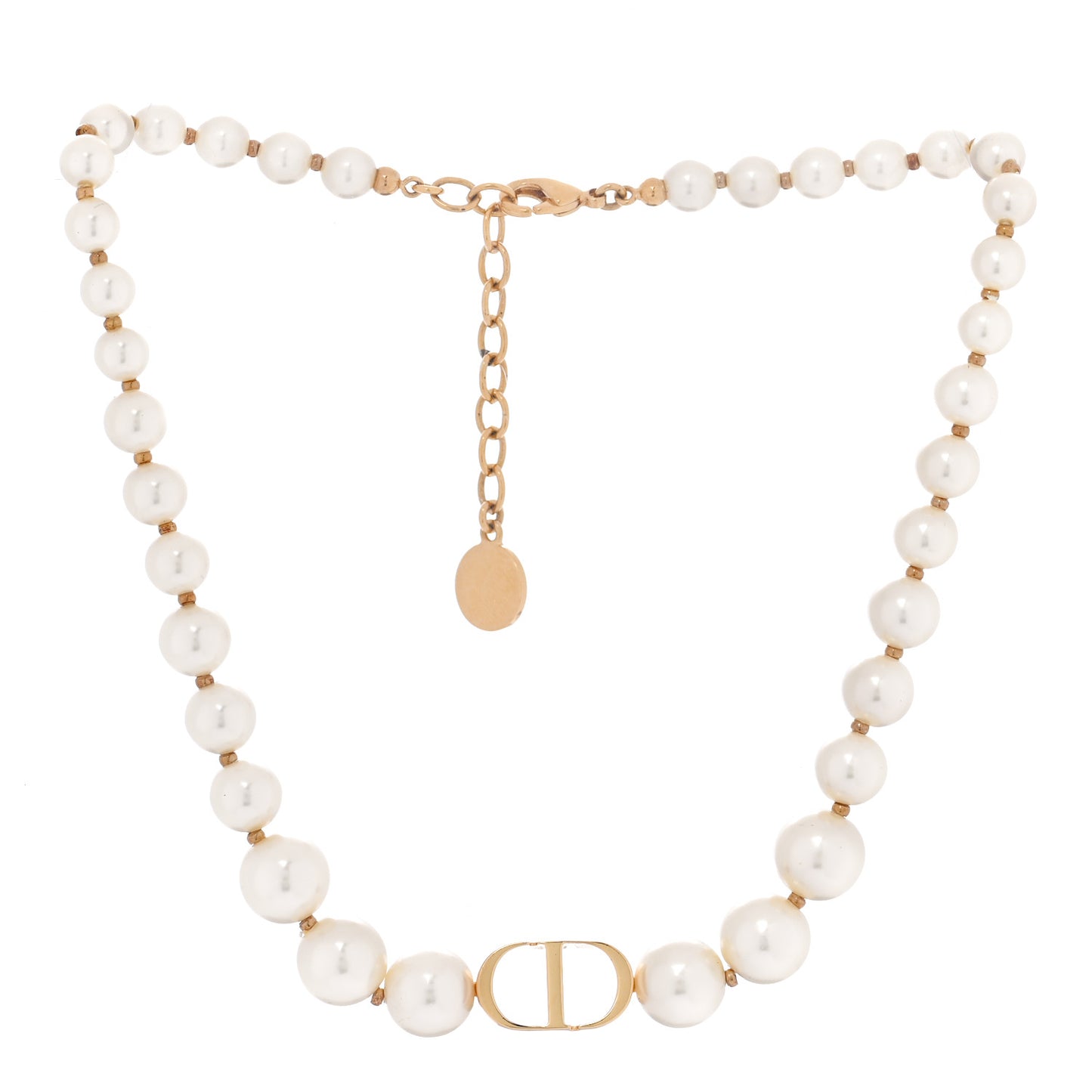 Pearl 30 Montaigne Choker Necklace Gold
