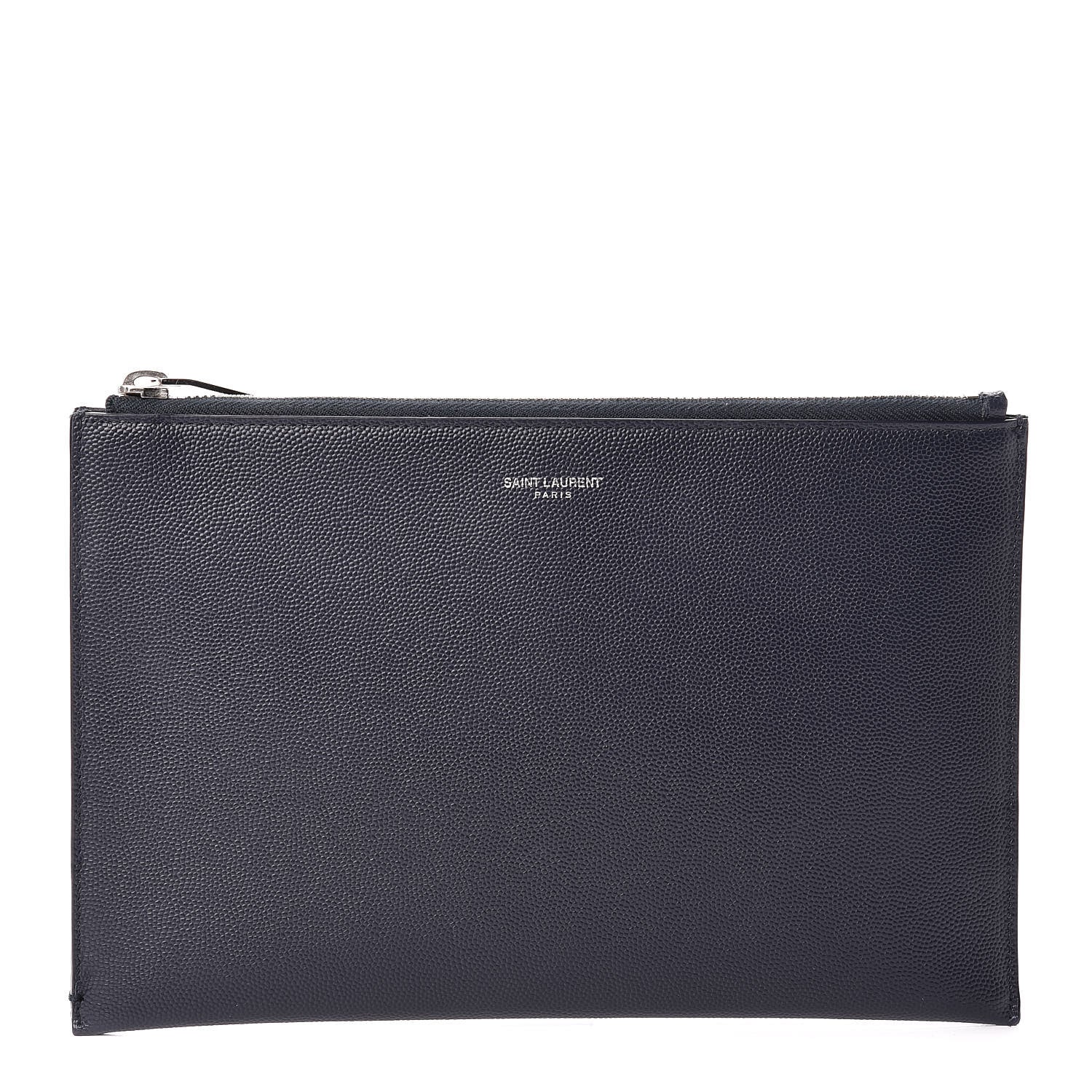 Saint Laurent Grain De Poudre Mini Tablet Holder Marine 1 of 12