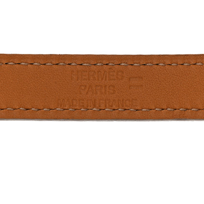 Hermes Lizard Kelly Double Tour Bracelet M Bougainvillea 5 of 7