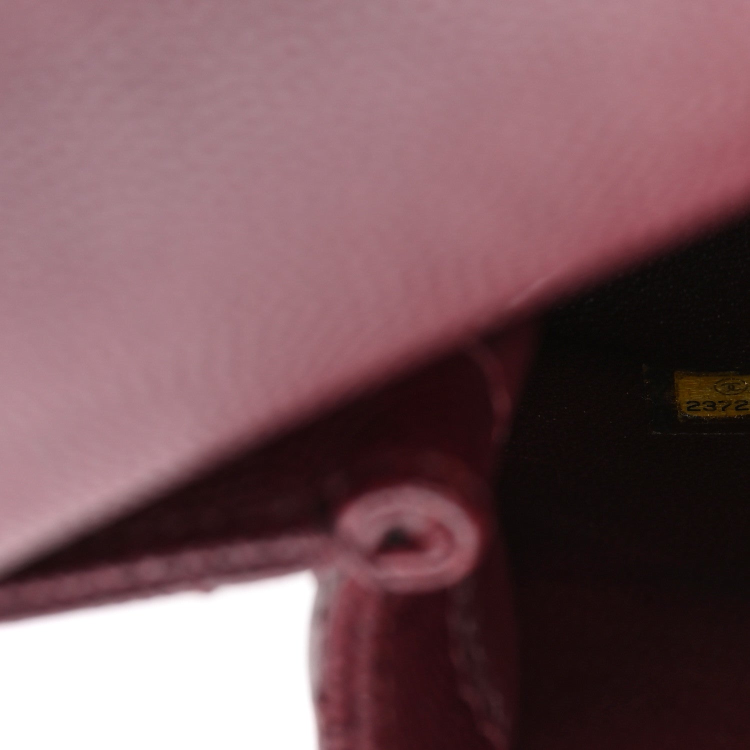 Chanel Caviar Lizard Embossed Quilted Mini Coco Handle Flap Burgundy 7 of 10