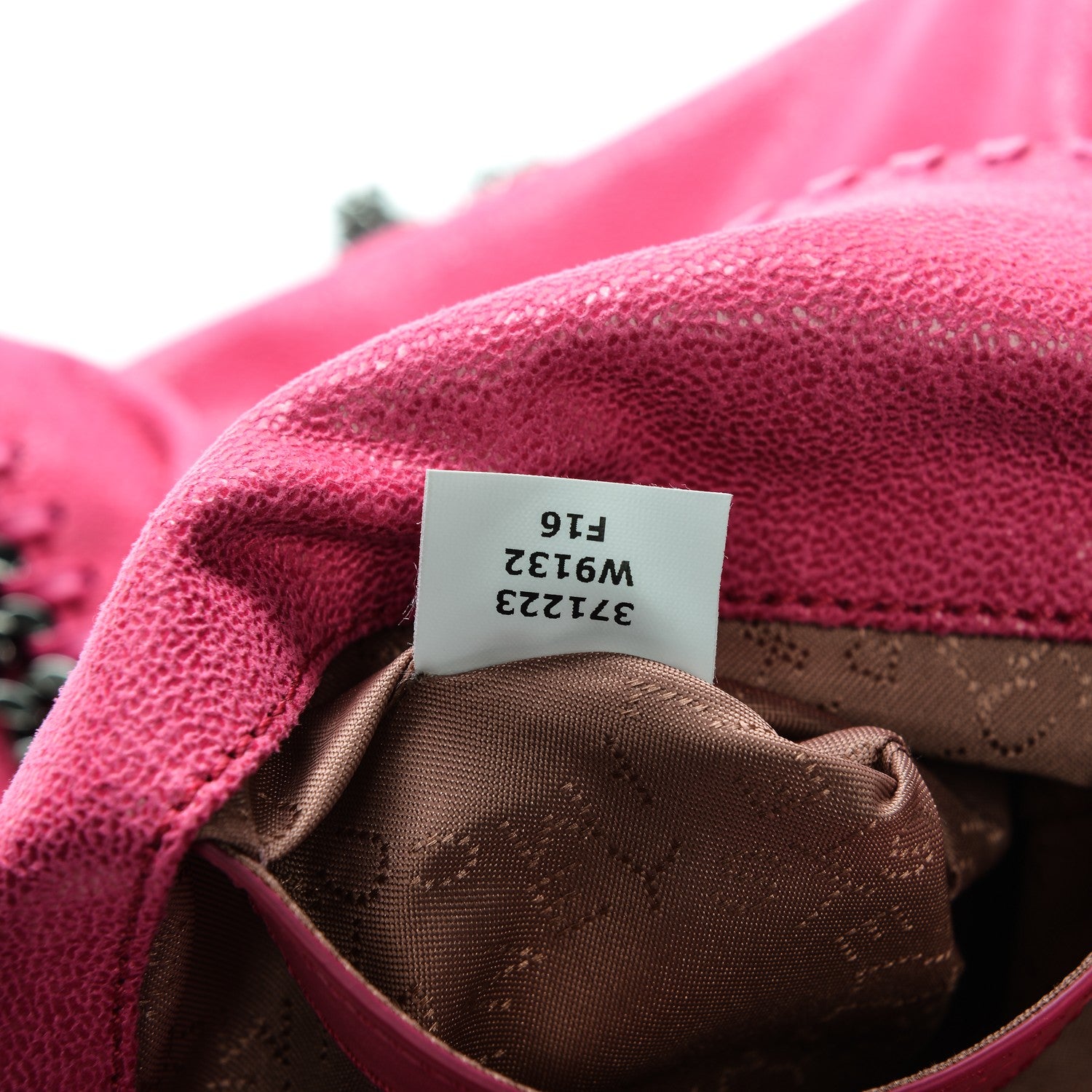 Stella McCartney Shaggy Deer Mini Falabella Tote Hot Pink 7 of 7