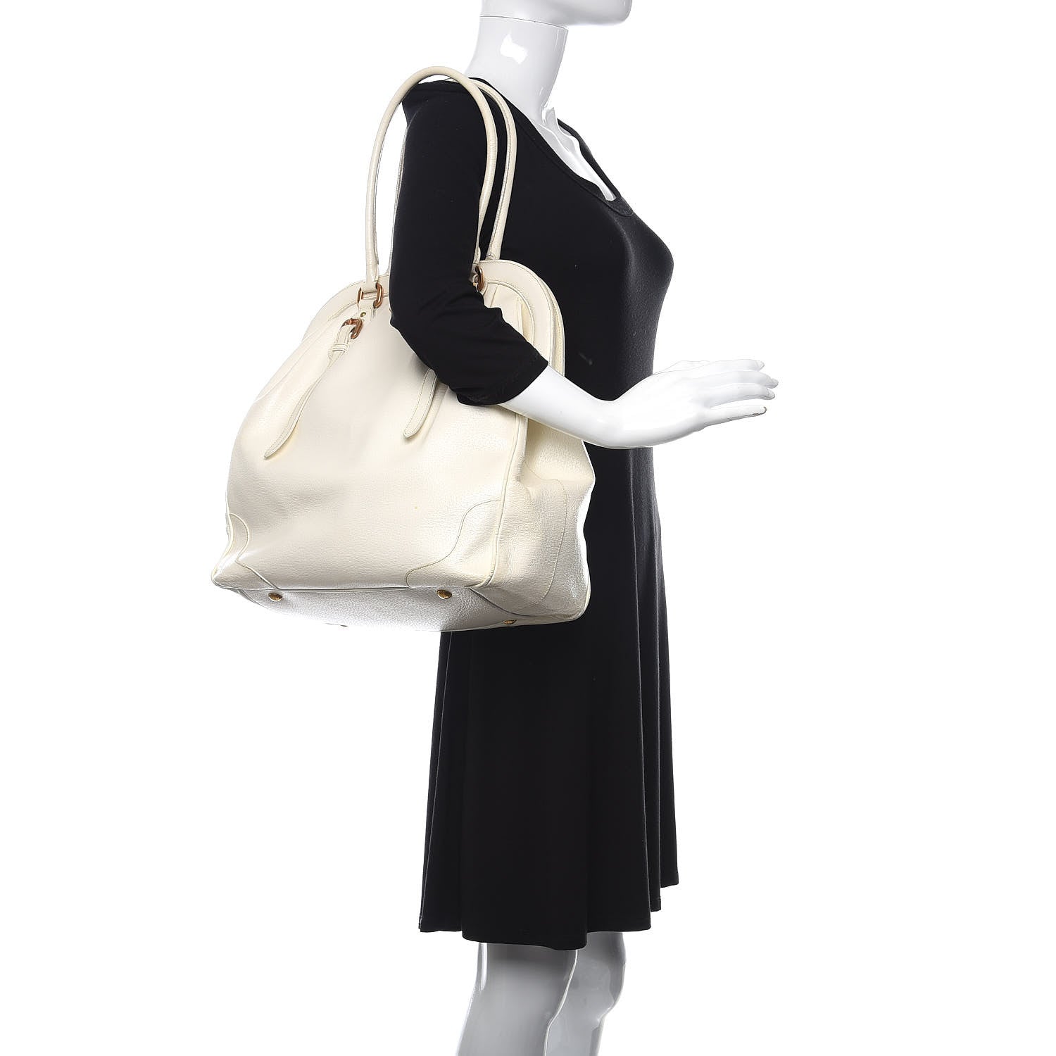 Prada Cinghiale Frame Bag White 2 of 13