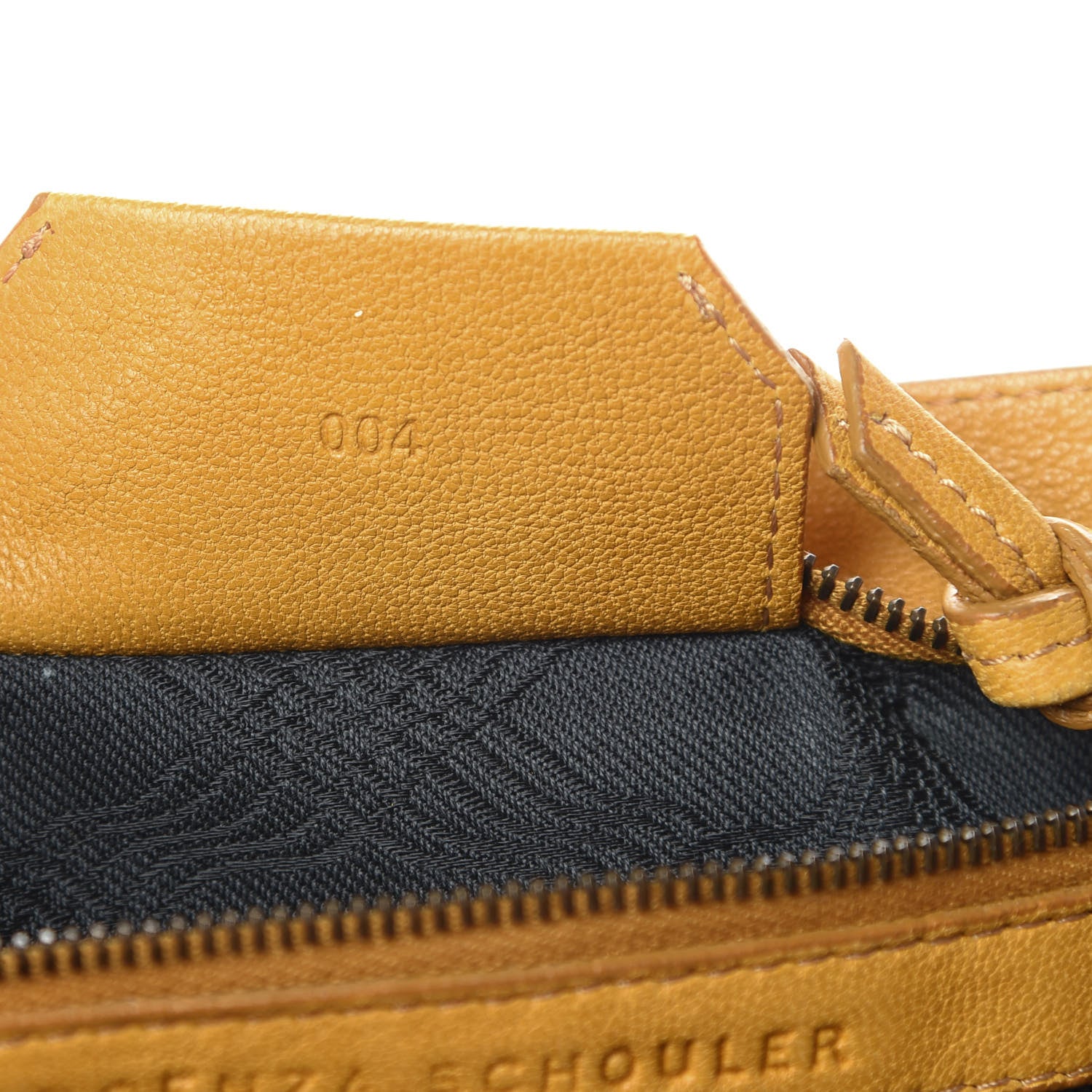 Proenza Schouler Lambskin Medium PS1 Satchel Mustard 8 of 14