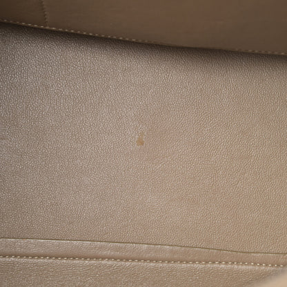 Celine Drummed Calfskin Suede Small Trapeze Dune 12 of 19