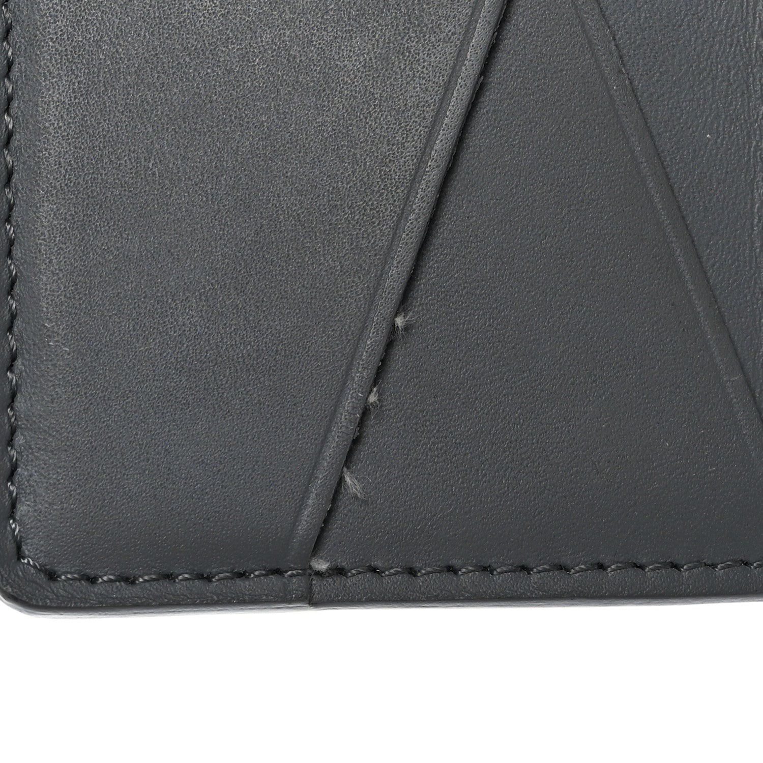 Louis Vuitton Calfskin Monogram Shadow Pocket Organizer Anthracite Gray 7 of 7