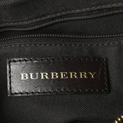 Burberry Haymarket Check Medium Golderton Tote Chocolate 7 of 11