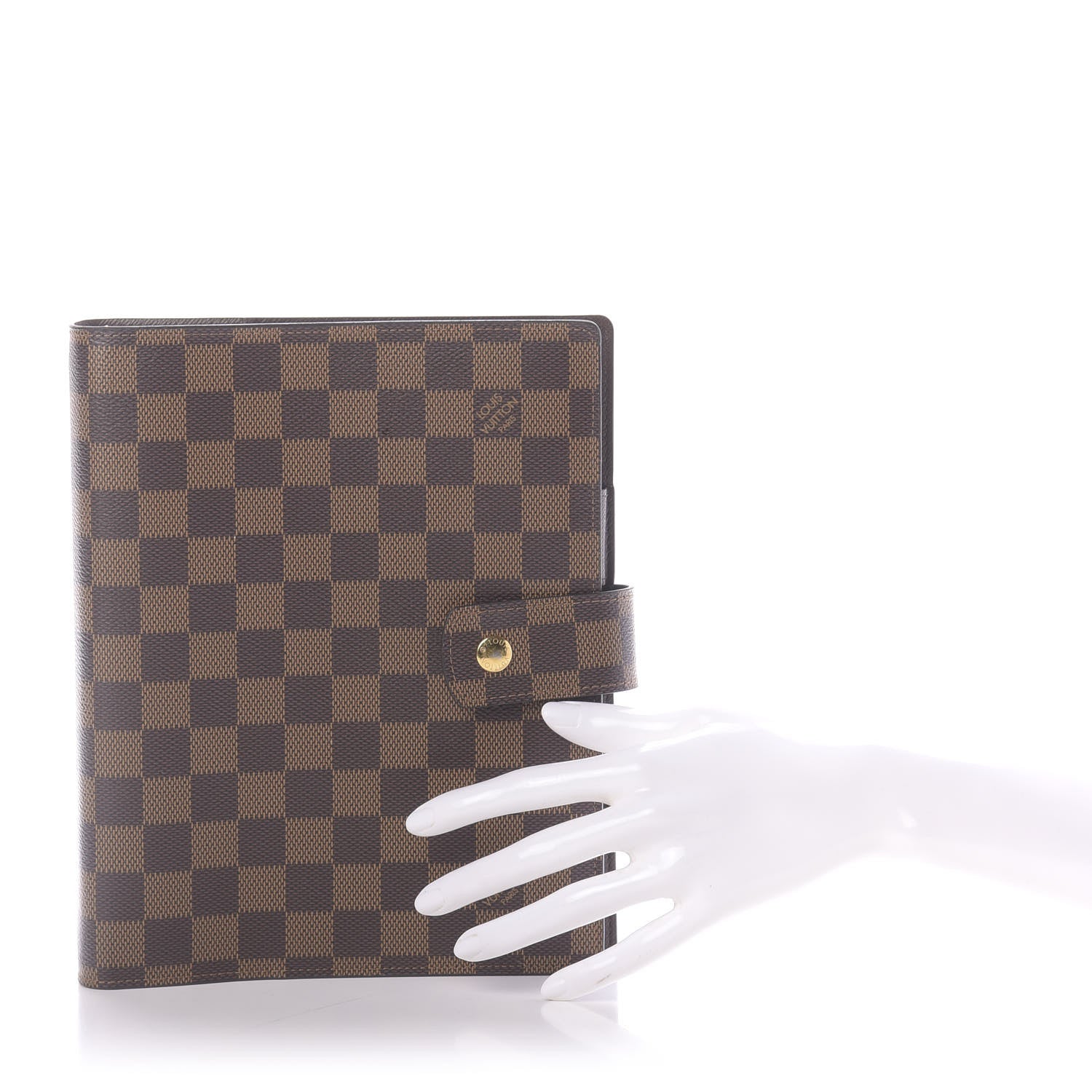 Louis Vuitton Damier Ebene Large Ring Agenda Cover 2 of 10