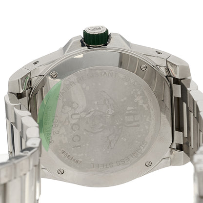 Gucci Stainless Steel 45mm Dive Quartz Watch Green 4 of 5