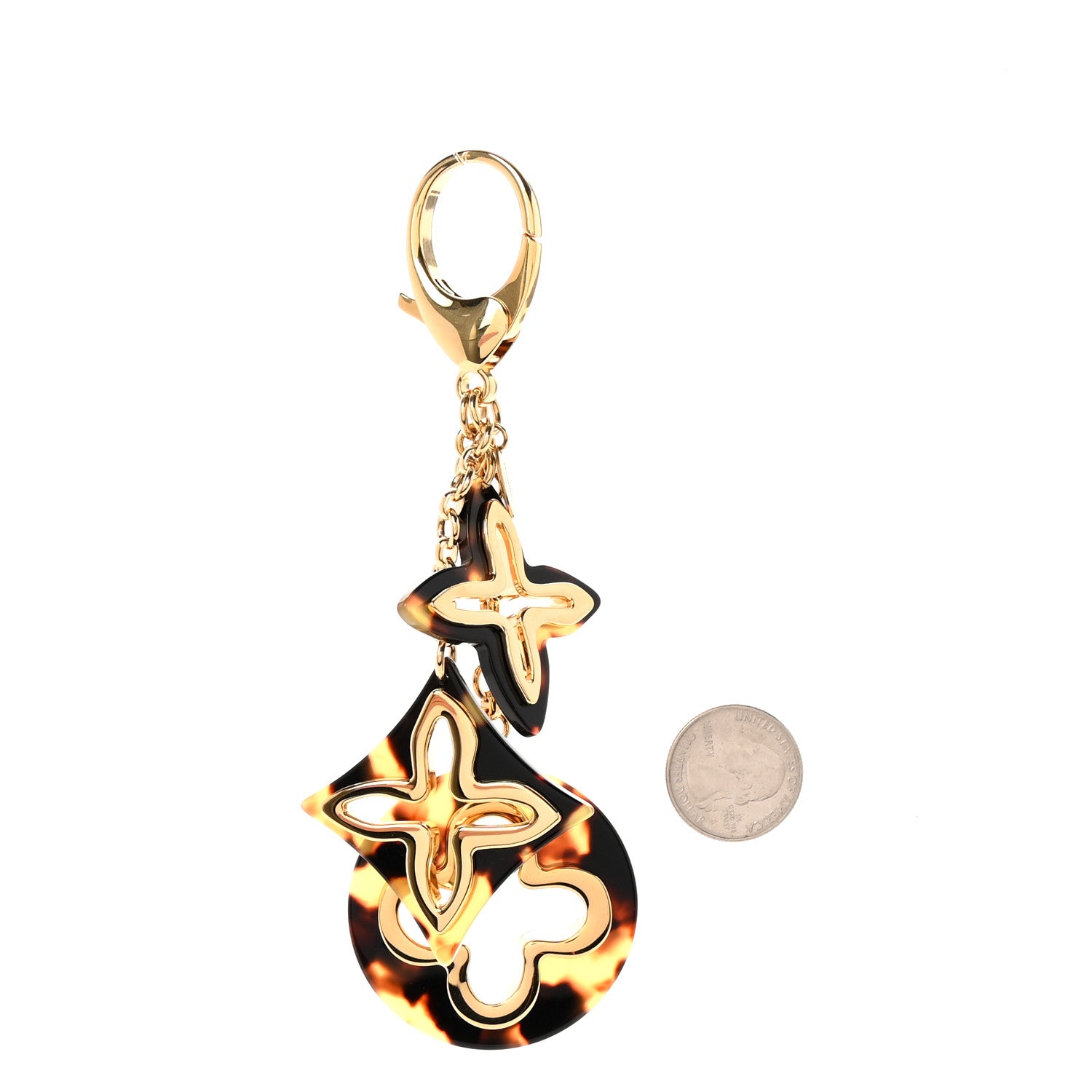 Louis Vuitton Insolence Bag Charm Ecaille 2 of 5