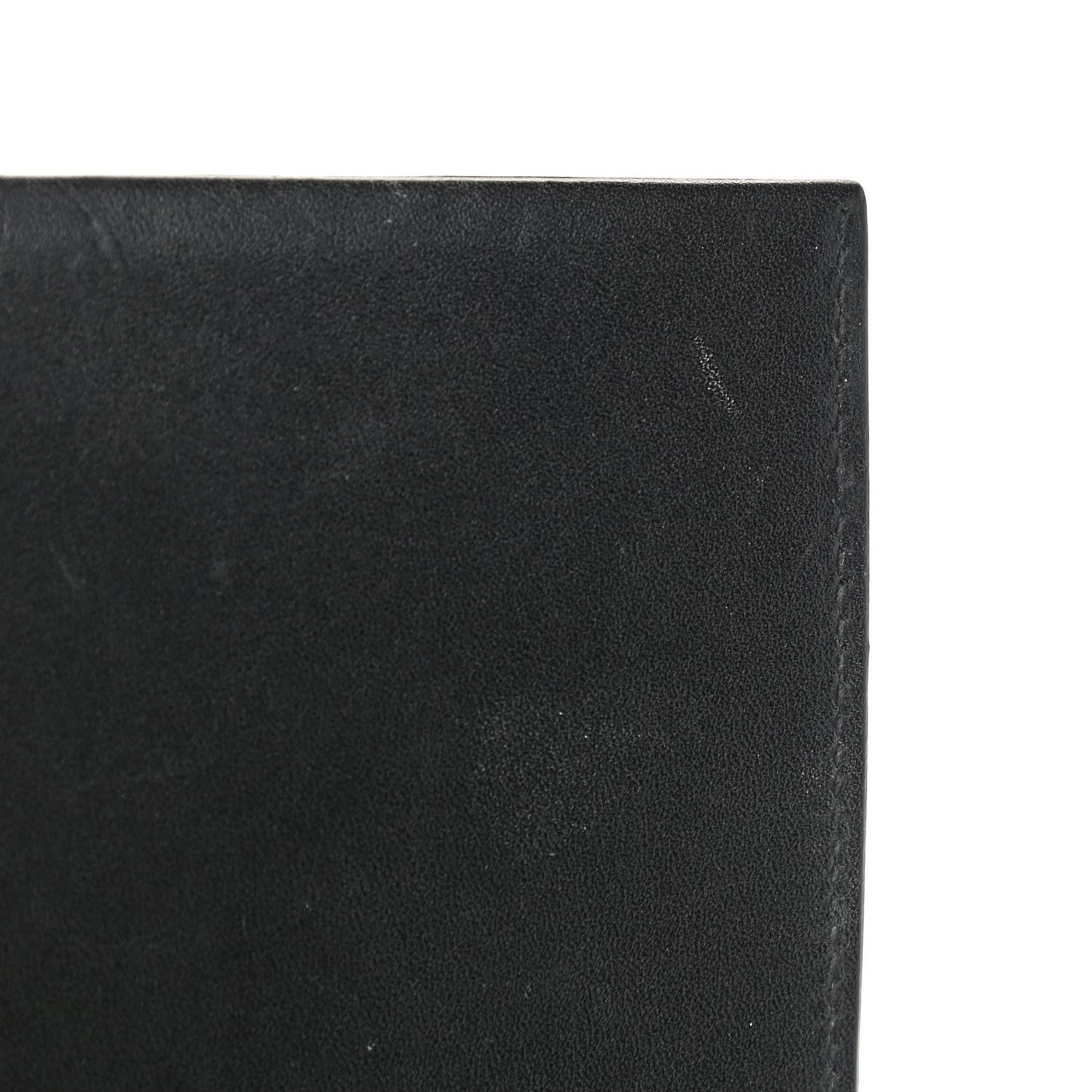 Smooth Calfskin Classic Monogram Kate Tassel Chain Wallet Black