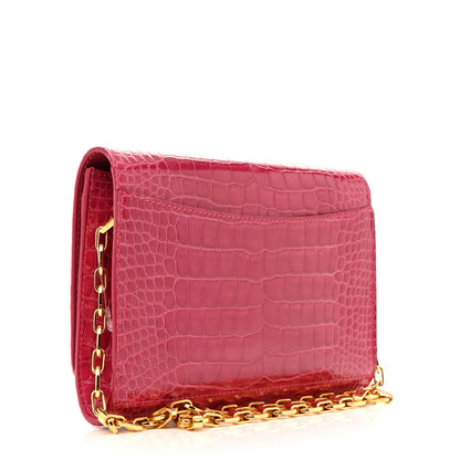 Louis Vuitton Alligator Chain Louise GM 3 of 12