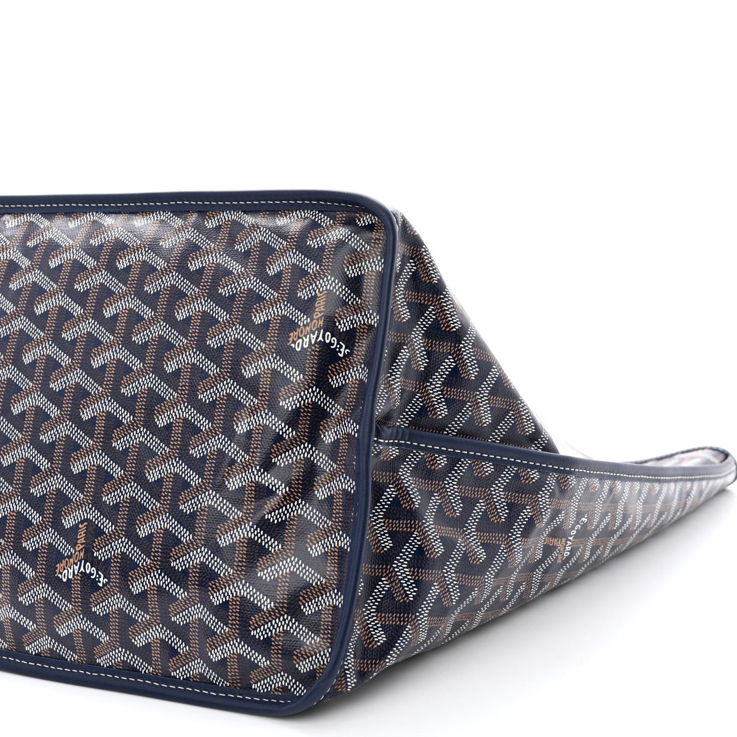 Goyardine Reversible Anjou GM Navy
