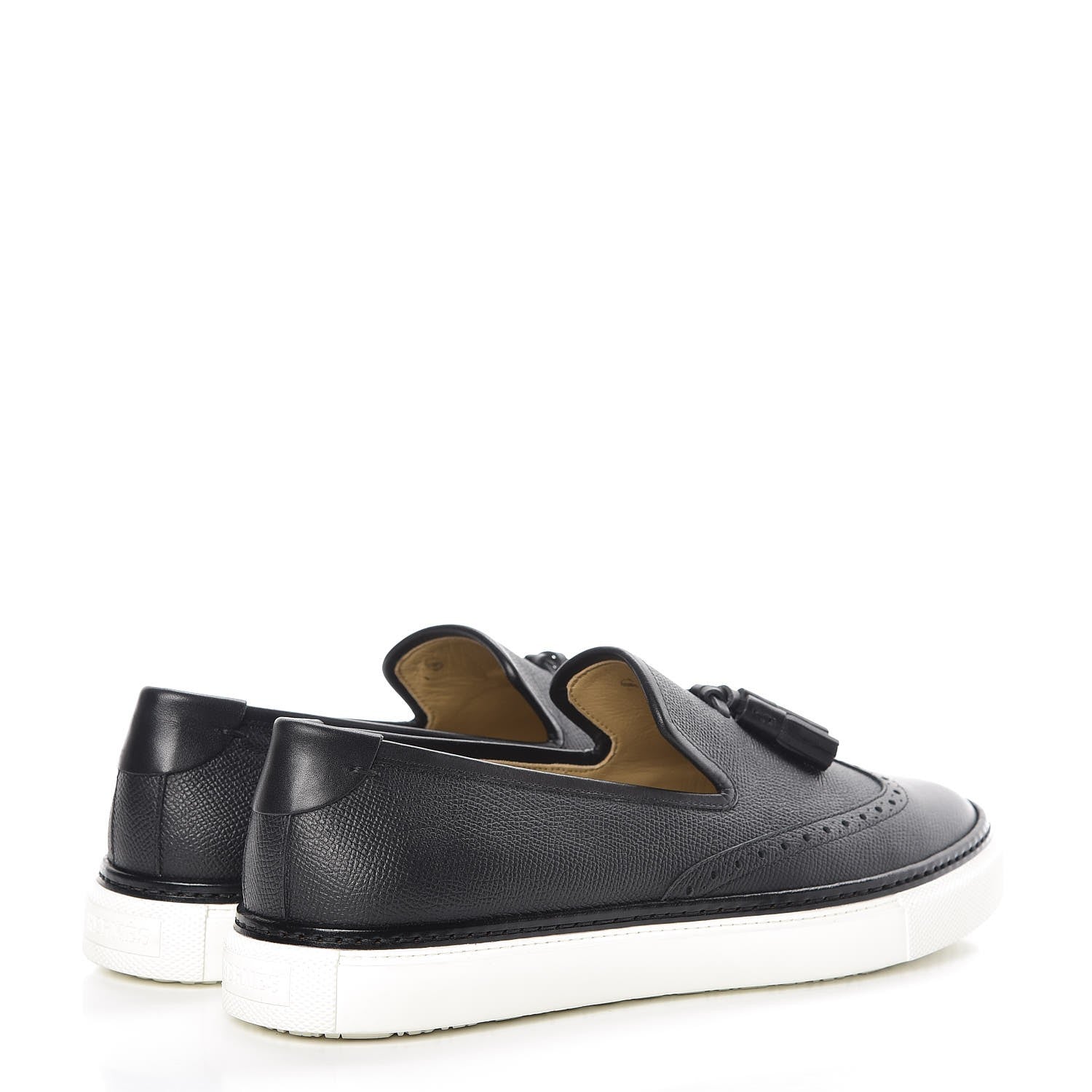 Hermes Epsom Mens Must Sneakers 39.5 Black 4 of 11