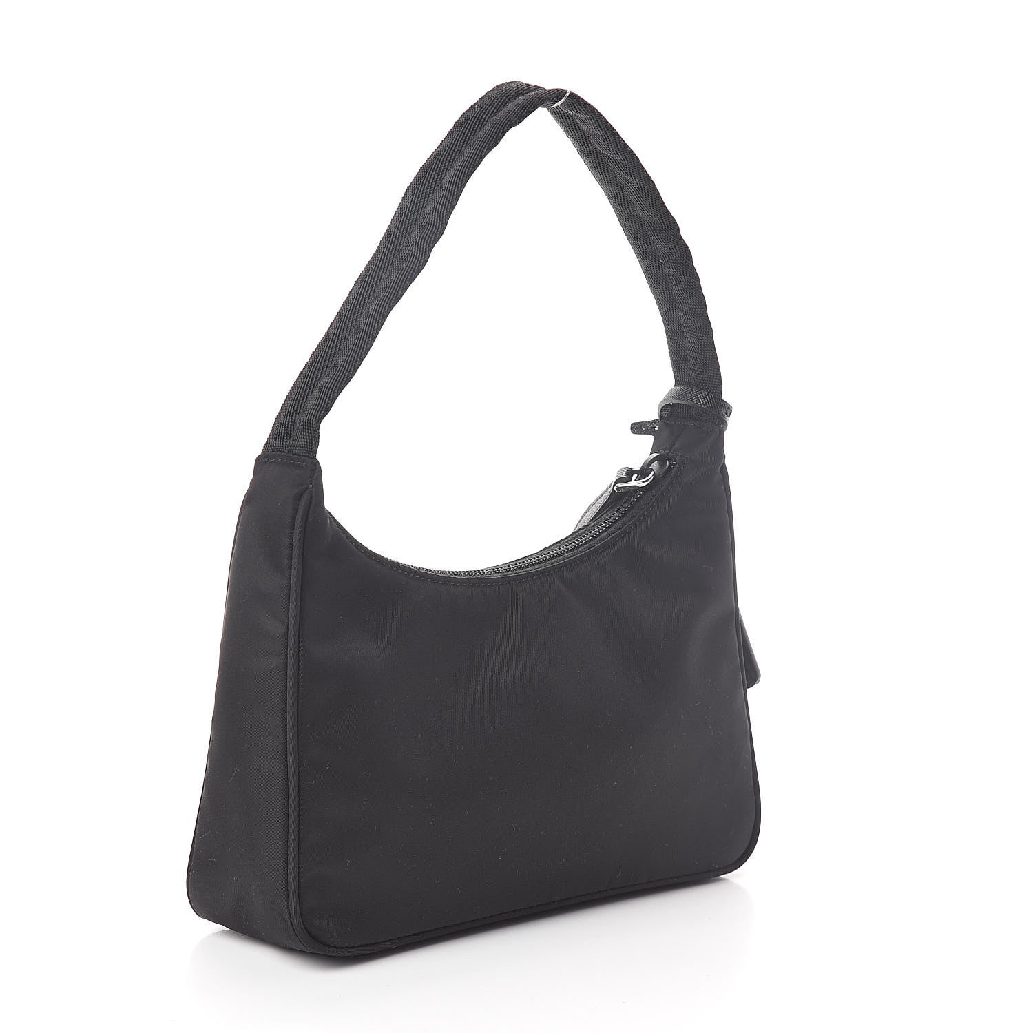 Prada Tessuto Nylon Mini Re-Edition 2000 Bag Black 3 of 8