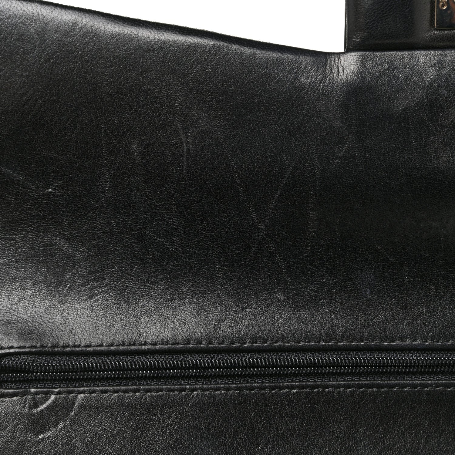Chanel Patent Quilted Maxi Double Flap Black 16 of 25