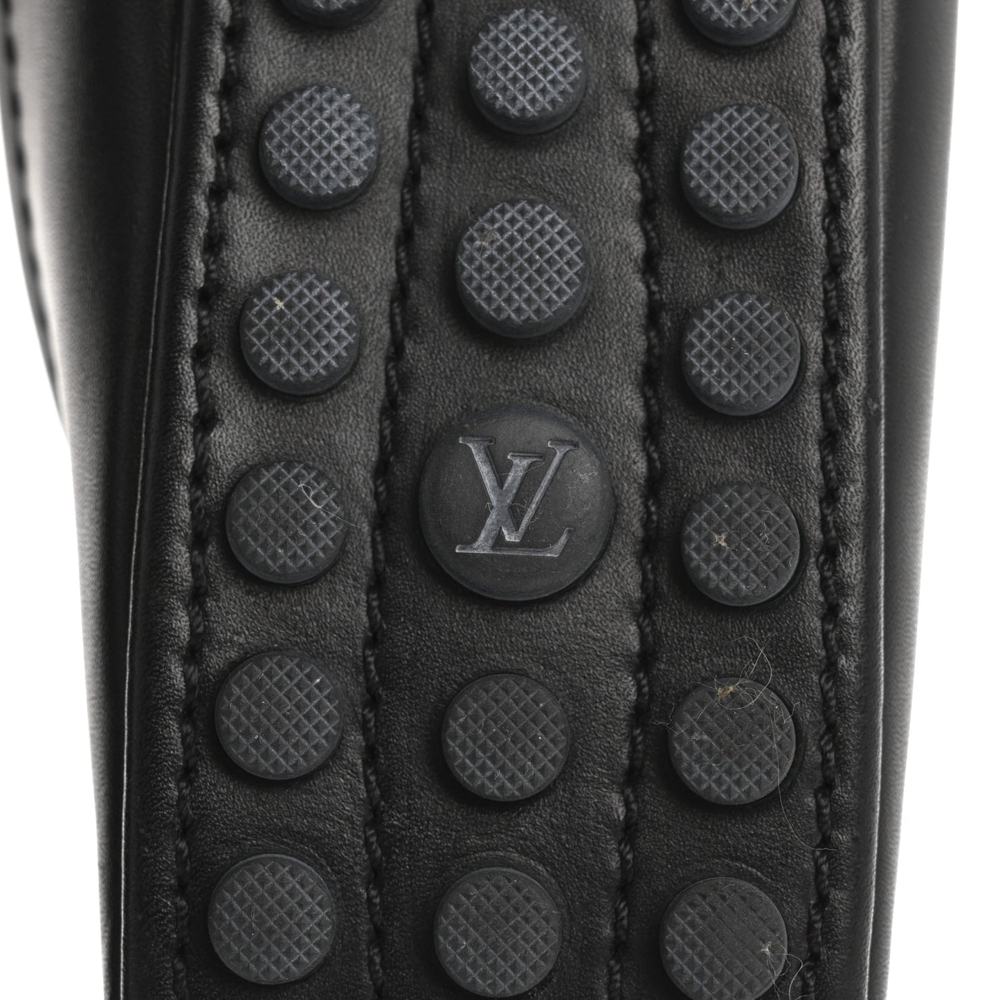 Calfskin Oxford Ballerina Flats 36.5 Black
