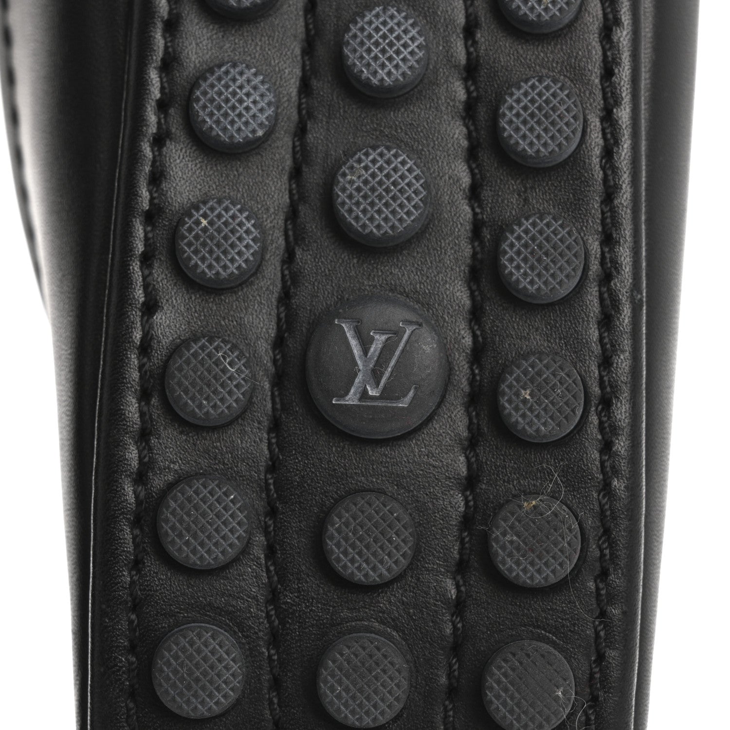 Louis Vuitton Calfskin Oxford Ballerina Flats 36.5 Black 8 of 9