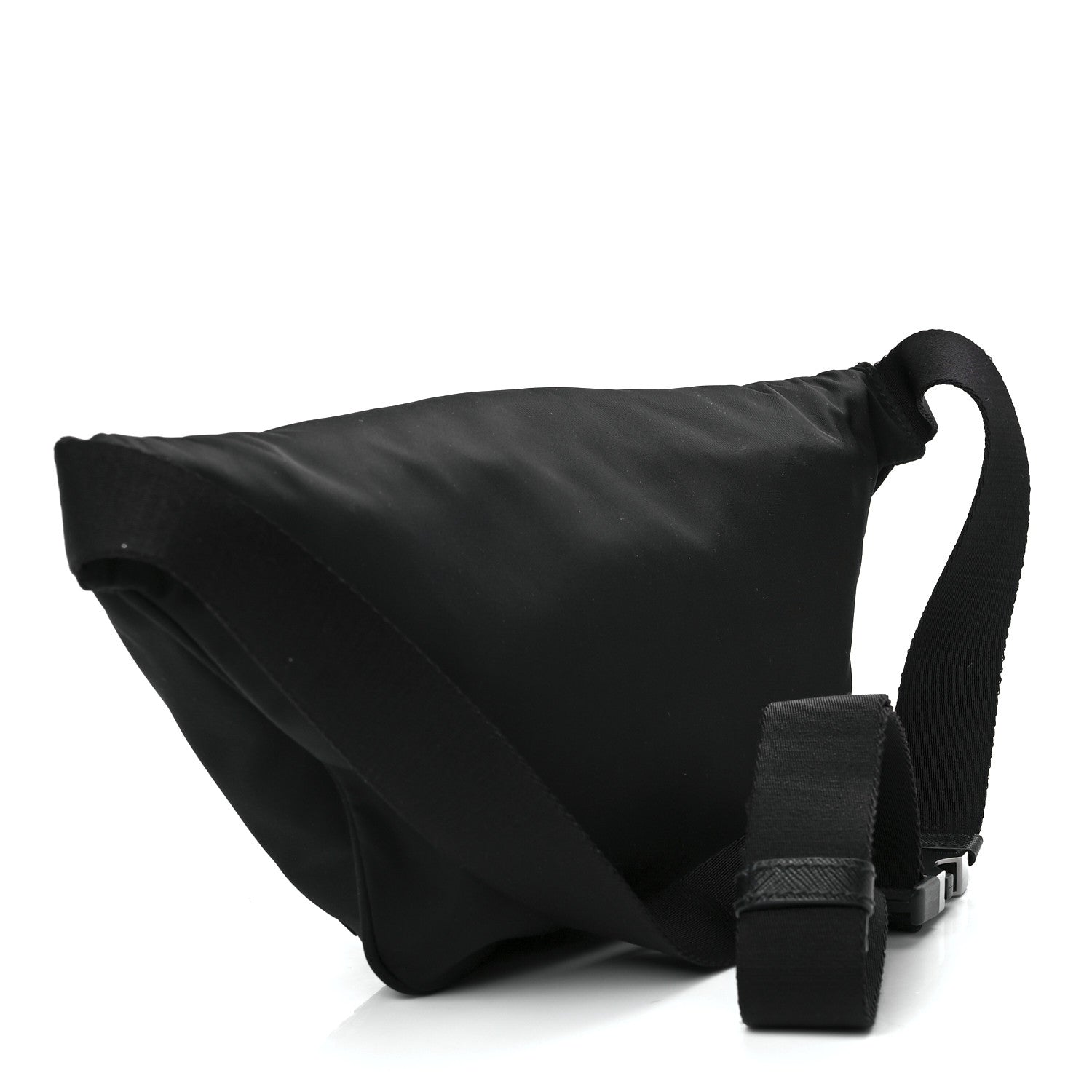 Prada Re-Nylon Saffiano Belt Bag Black 2 of 10