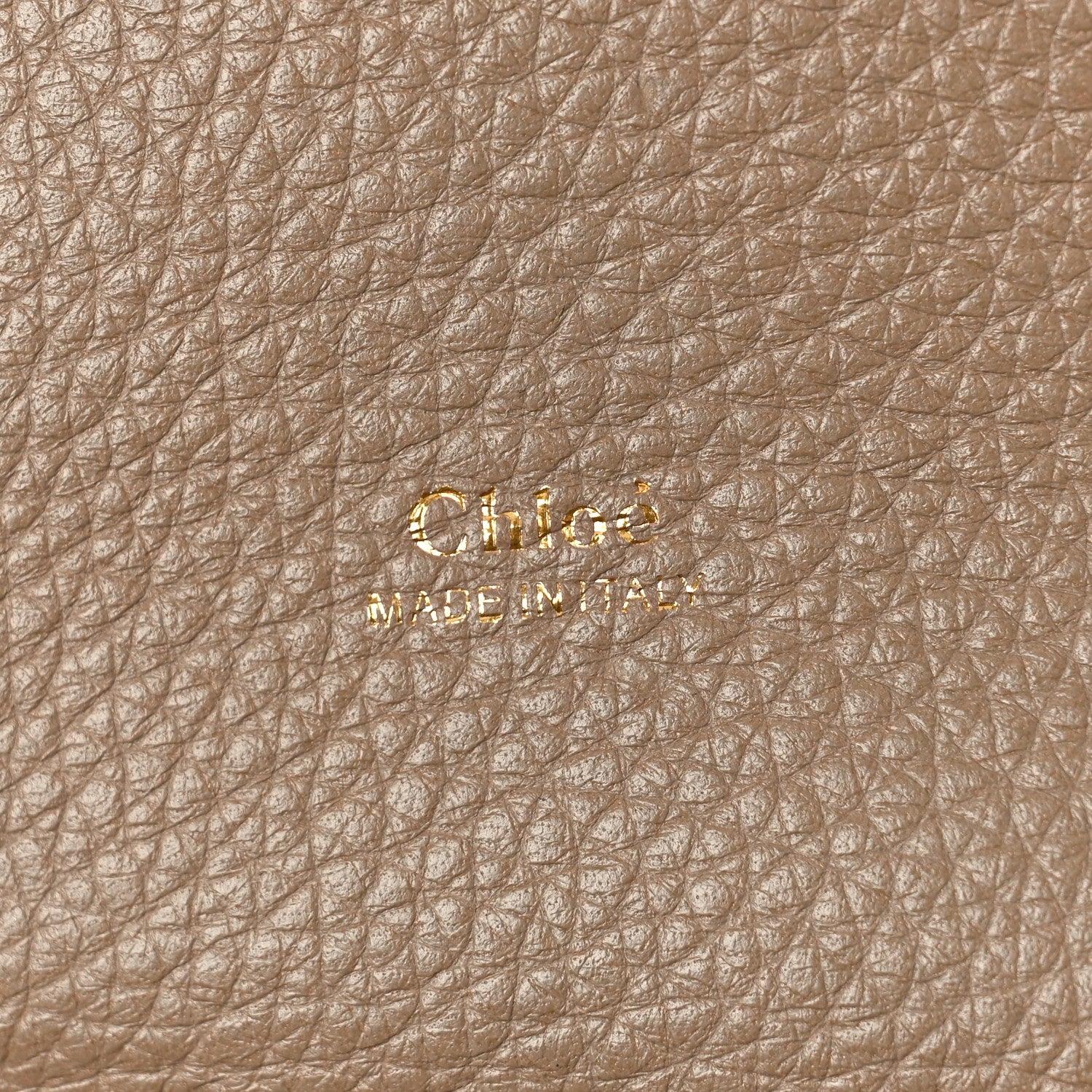 Chloe Shiny Grained Calfskin Small Aby Day Shoulder Bag Motty Grey 6 of 8