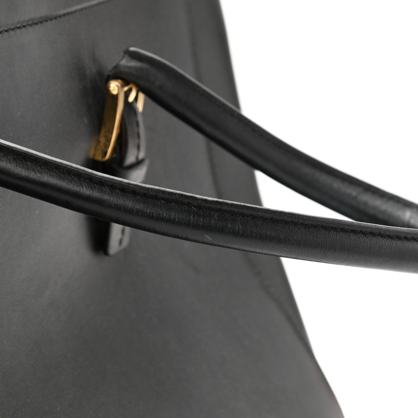 Vitello Calfskin Signature Tote Black