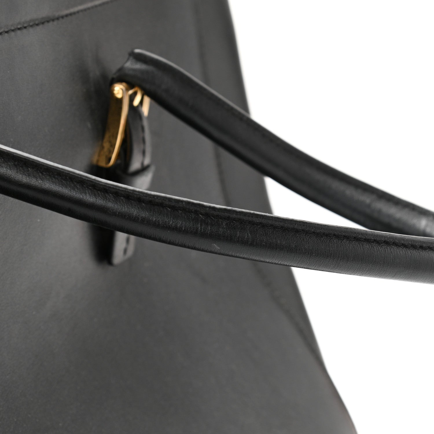 Versace Vitello Calfskin Signature Tote Black 12 of 12