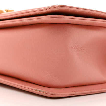 Chanel Caviar Quilted Medium Boy Flap Pink 10 of 15