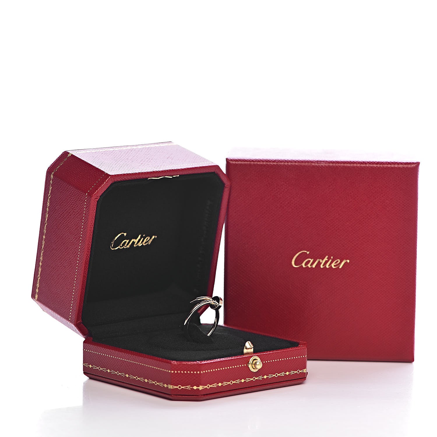 Cartier 18K Yellow Gold Small Juste Un Clou Ring 51 5.75 7 of 7