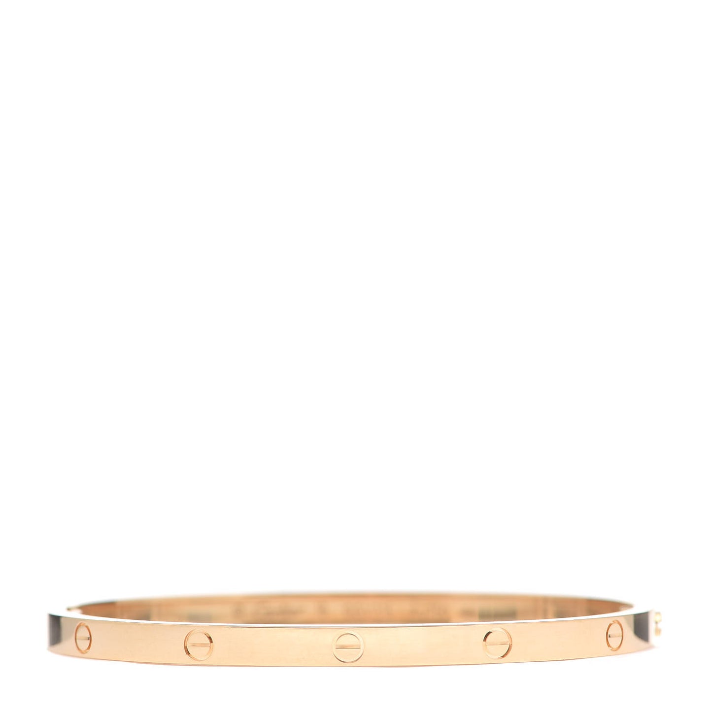 18K Yellow Gold Small LOVE Bracelet 16