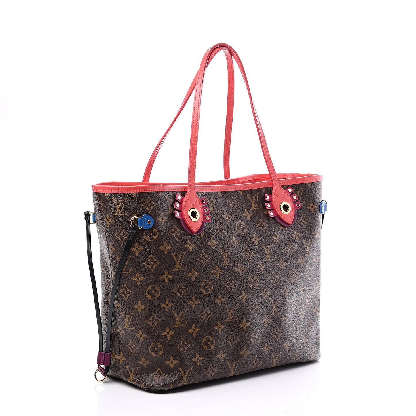 Monogram Totem Neo Neverfull MM Flamingo