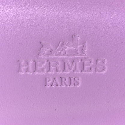 Hermes Ostrich Oran Sandals 37 Violet 8 of 10
