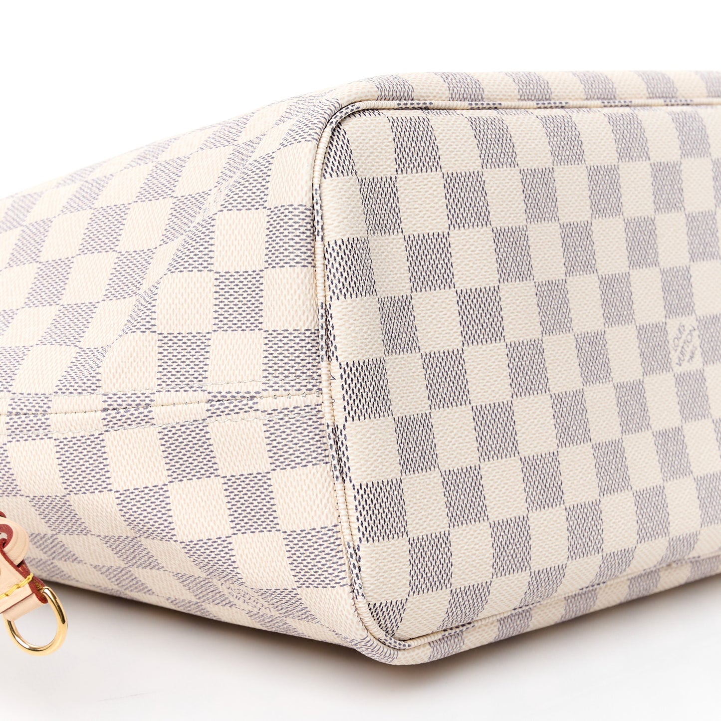 Damier Azur Neo Neverfull MM Rose Ballerine