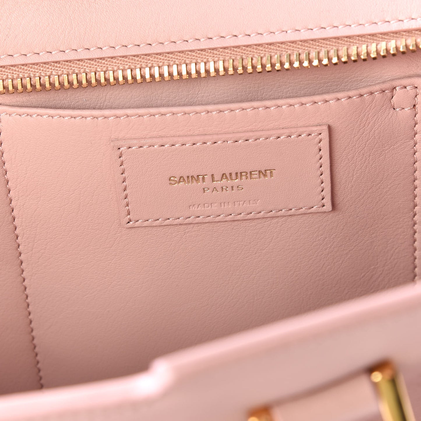 Calfskin Monogram Small Cabas Pale Blush