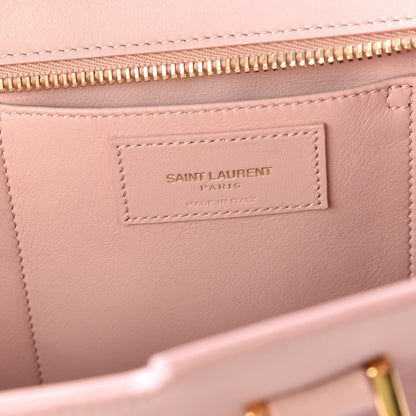 Saint Laurent Calfskin Monogram Small Cabas Pale Blush 9 of 11
