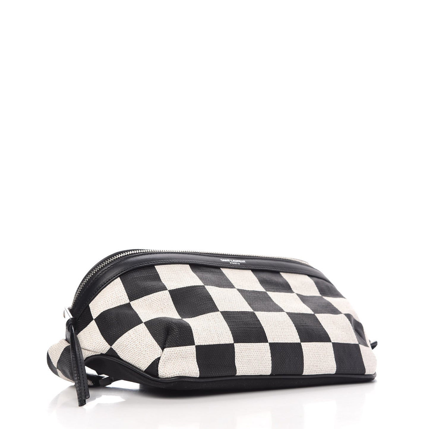 Canvas Classic Belt Bag Black White