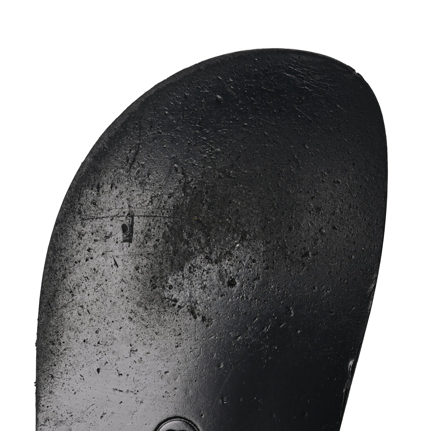 Grained Calfskin Velcro Dad Sandals 36 Black