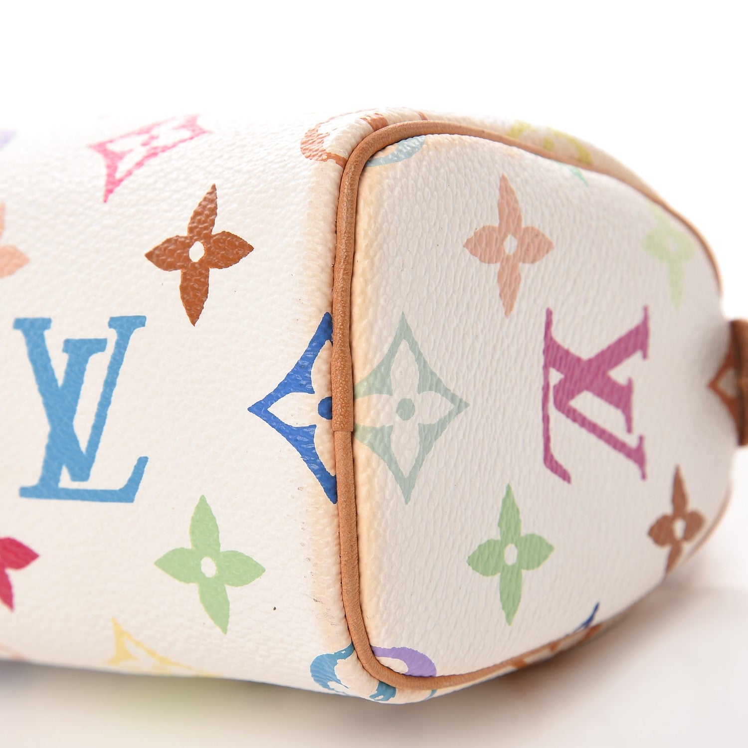Louis Vuitton Monogram Multicolor Mini Sac HL Speedy White 8 of 18