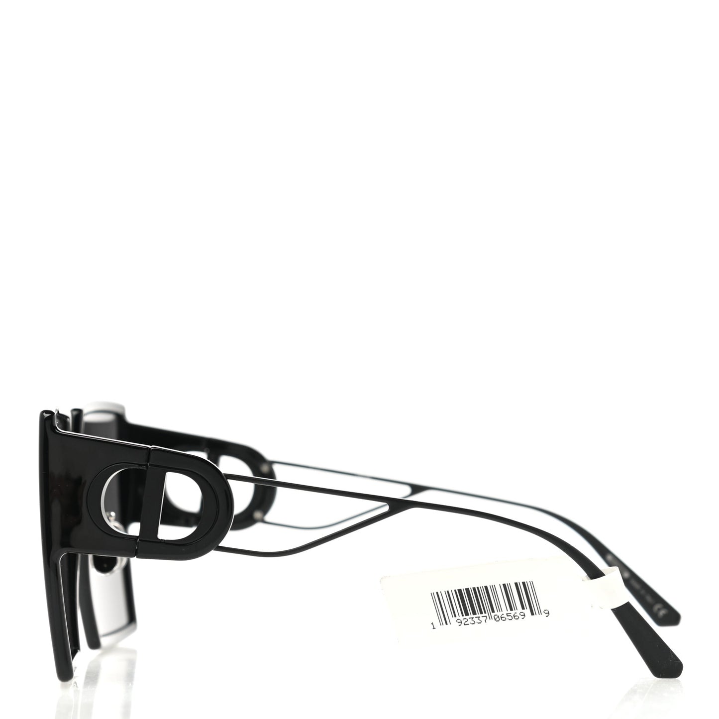 Square 30 Montaigne Sunglasses Black
