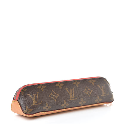 Louis Vuitton Monogram Elizabeth Pencil Pouch Red 3 of 8